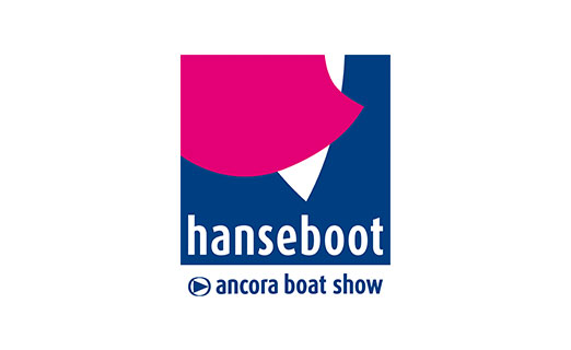 Logo hanseboot ancora boat show